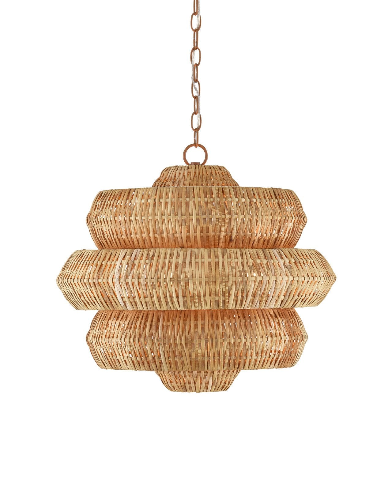 Antibes Small Natural Chandelier